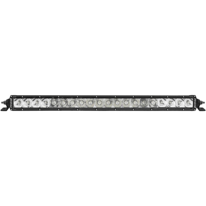 Rigid SR-Series PRO 20" Spot/Flood Combo on a studio background: A Rigid SR-Series PRO 20" spot and flood combo LED light bar on a white background