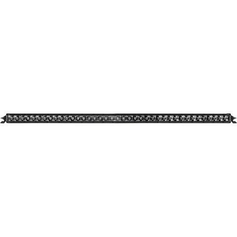 Rigid SR-Series PRO 40" Spot Midnight on a studio background: midnight edition SR-Series PRO spot light bar, about 40", blacked-out housing, on white