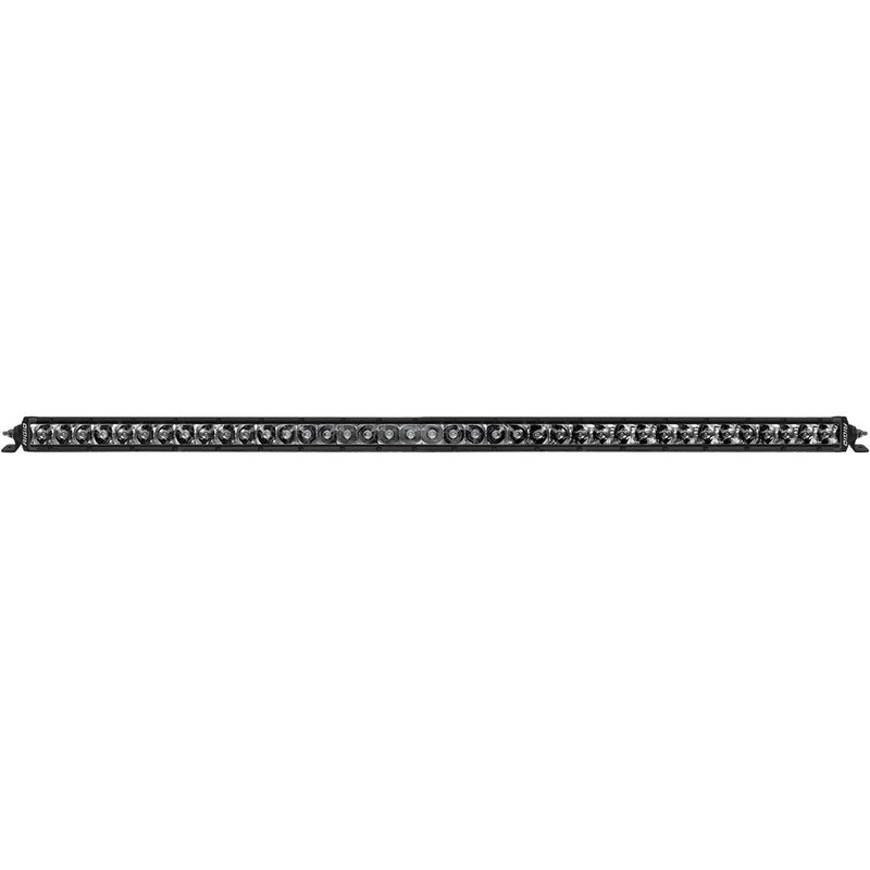 Rigid SR-Series PRO 40" Spot Midnight on a studio background: midnight edition SR-Series PRO spot light bar, about 40", blacked-out housing, on white