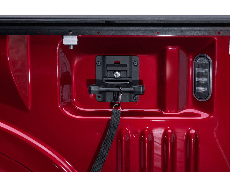 Roll-N-Lock A-Series bulkhead mounting bracket with the pull strap stowed