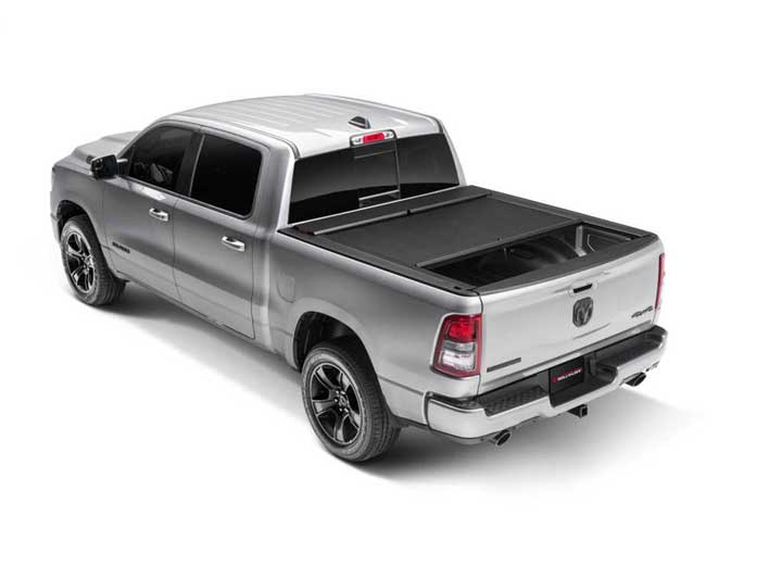 Roll-N-Lock M-Series retracted halfway on a 2019-2026 Ram 1500