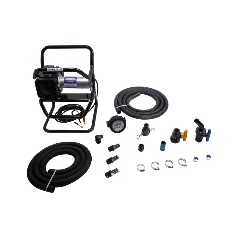Fill-Rite SS435B 12V DC Chemical Transfer Pump, Portable Chemtraveller® with Meter image 2