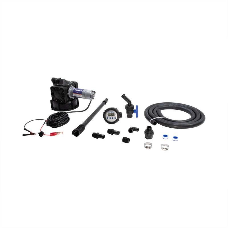 Fill-Rite SS445BX700 12V DC Chemical Transfer Pump with Meter & Suction Pipe image 1