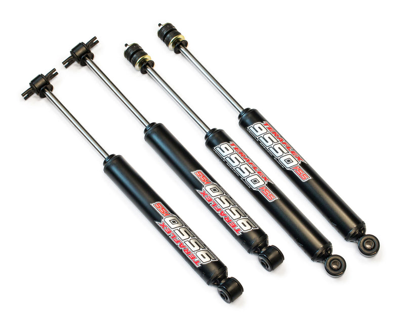 Set of four TeraFlex 9550 VSS twin-tube shocks