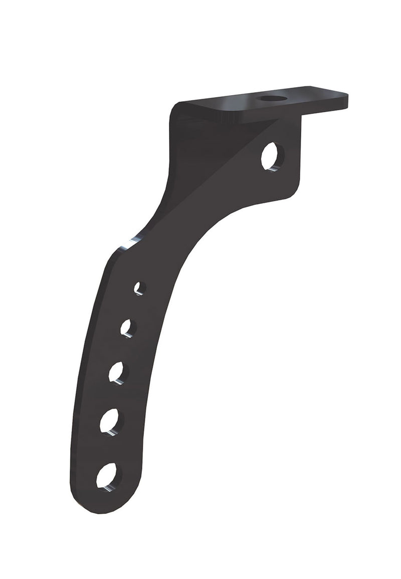 TeraFlex Alpha CB antenna mount bracket on a white background