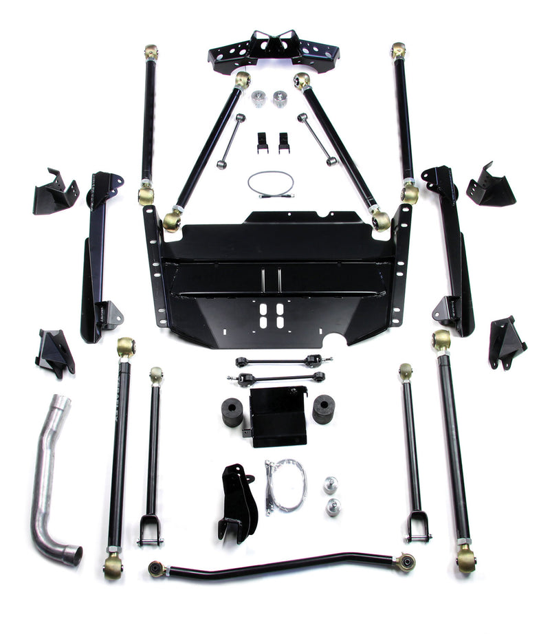 TeraFlex Pro LCG coilover lift kit (no springs) on a white background
