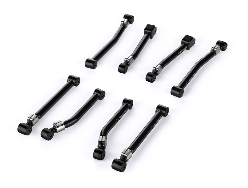 TeraFlex complete 8 adjustable Alpine control arm kit on a white background