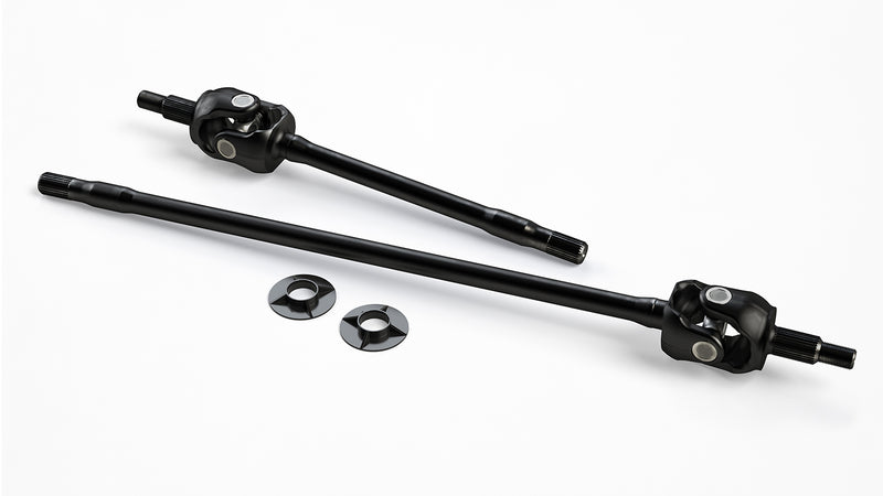 TeraFlex Tera30 Front Axle Shaft Kit With Outer Stub & Rubicon U-Joint, 27-Spline