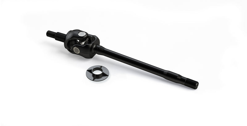 TeraFlex Tera44 Front Axle Shaft With Outer Stub & Rubicon U-Joint, Left, 30-Spline