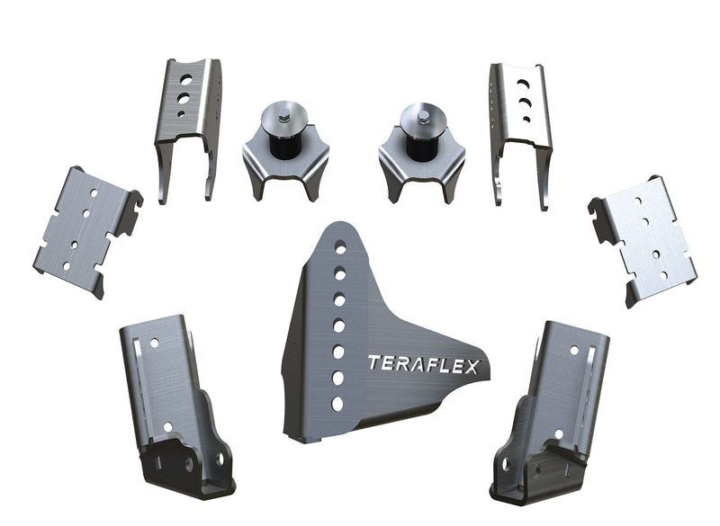 TeraFlex CRD60 Rear Axle Bracket Kit