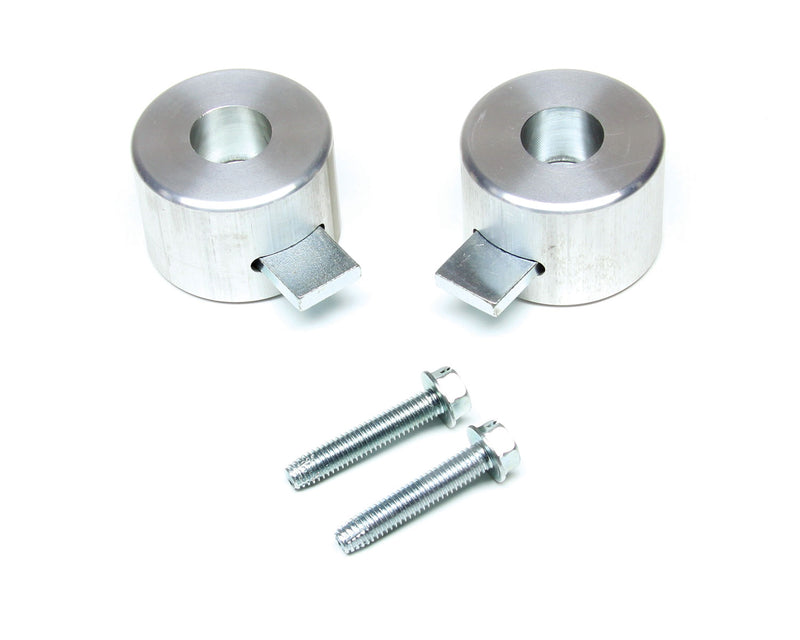 TeraFlex 1.75" Bump Stop Strike Pad Kit With Spring Retainer Rear Lower, (LCG Lift) on a white background
