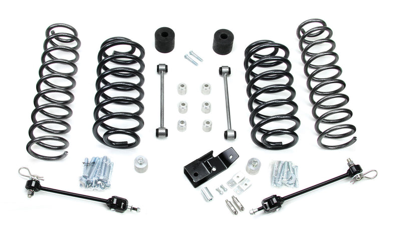 TeraFlex 4" Coil Spring Base Lift Kit with Quick Disconnects, No Shocks on a white background