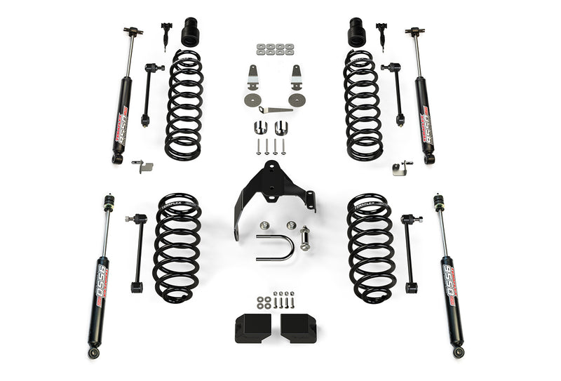 TeraFlex 3" Coil Spring Base Lift Kit & 9550 VSS Twin-Tube on a white background