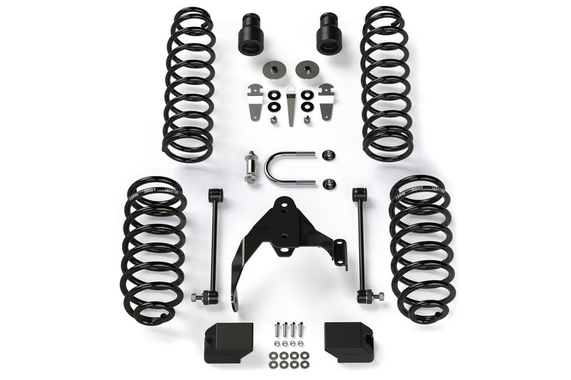 TeraFlex 2.5" Coil Spring Base Lift Kit, No Shocks Or Shock Extensions on a white background