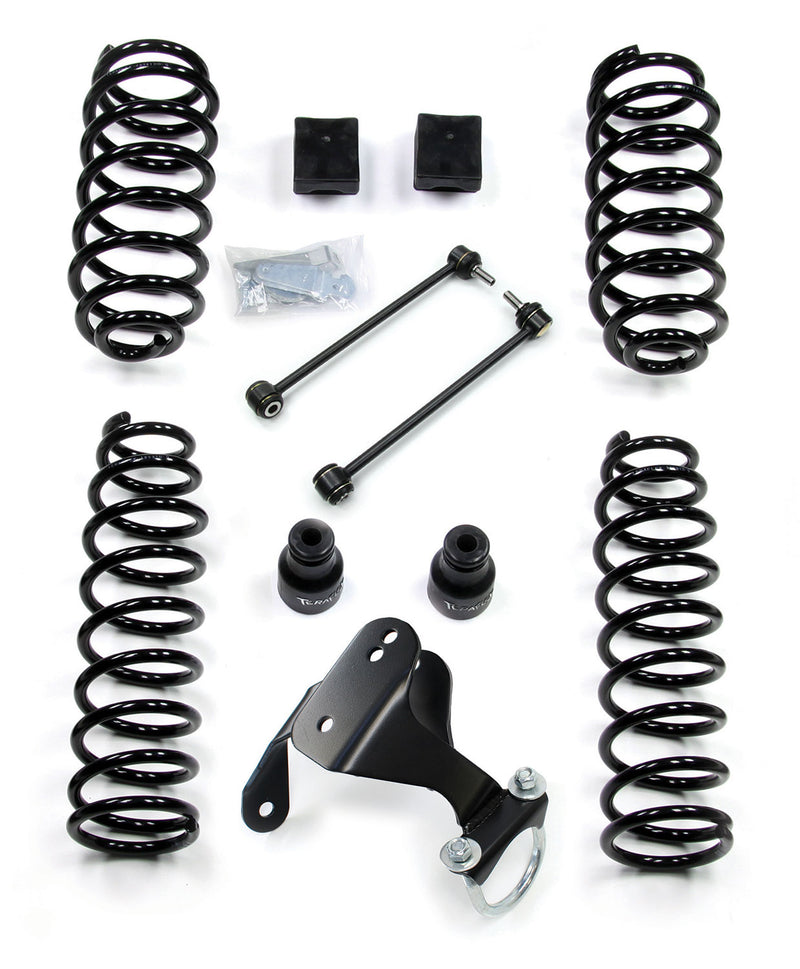 TeraFlex 2.5" Coil Spring Base Lift Kit, No Shocks Or Shock Extensions on a white background
