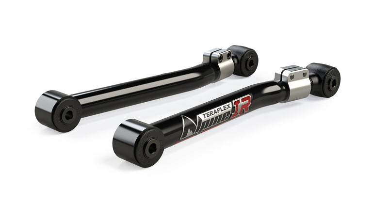 TeraFlex Control Arm, shown on a studio background: pair of short TeraFlex Alpine IR adjustable control arms on white