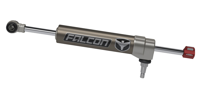 TeraFlex Falcon Nexus EF 2.2 Fast Adjust steering stabilizer for TJ Wrangler on a white background