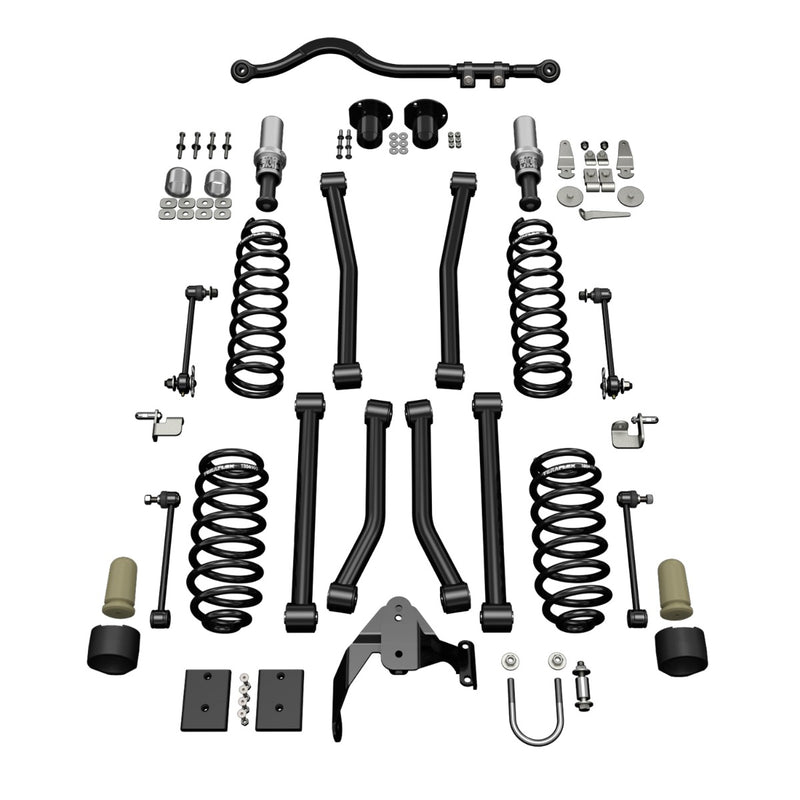 TeraFlex 3" Sport ST3 Suspension System, No Shocks on a white background