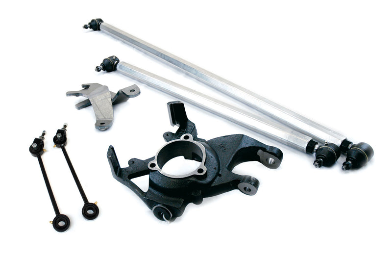TeraFlex Pro LCG Dana 30/44 high steer system: high steer knuckle, tie rod, drag link and links