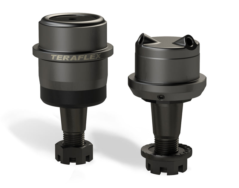 TeraFlex Dana 30/44 HD upper and lower ball joints, set of 2, no-knurl option