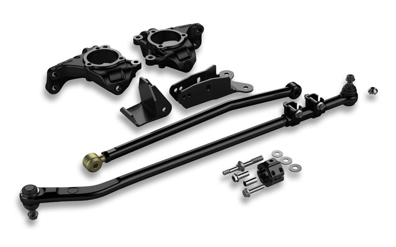 TeraFlex Dana 30/44 high steer system with HD forged drag link flip kit and brackets