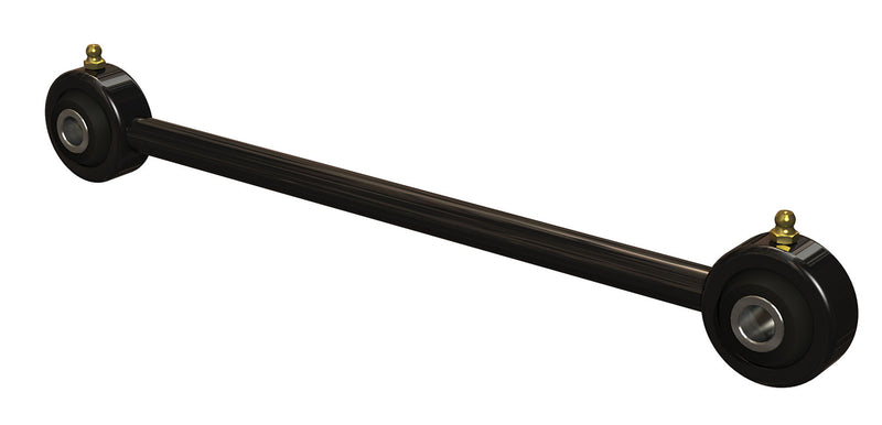 TeraFlex rear sway bar link with grease zerks on a white background