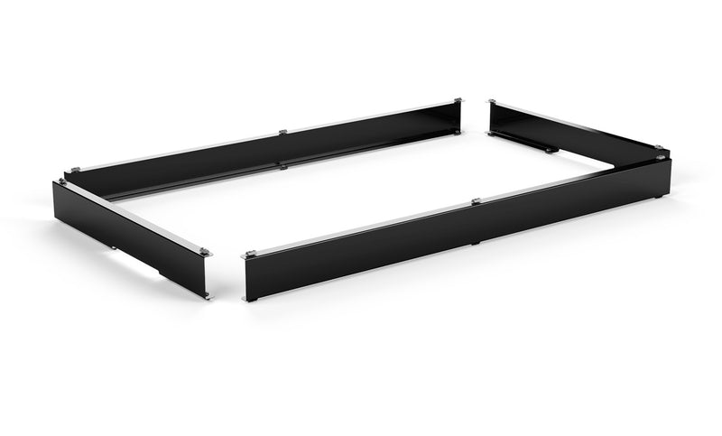 Black TeraFlex Wasatch side panel kit assembled on a white background