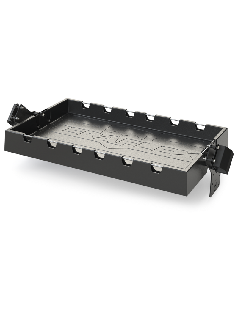 TeraFlex Sierra rear cargo rack for Ford Bronco on a white background