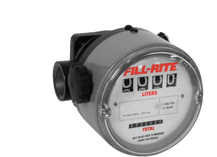 Fill-Rite TN740AN1CBA1LAI Liter Register, .5-10 GPM, 1000 PSI, 1 in BSP, High Viscosity Lube image 1