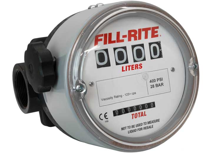 Fill-Rite TN760AN1CBB1LAF Liter Register, .75-15 GPM, 400 PSI, 1 1/2 in BSP, High Viscosity Lube image 1
