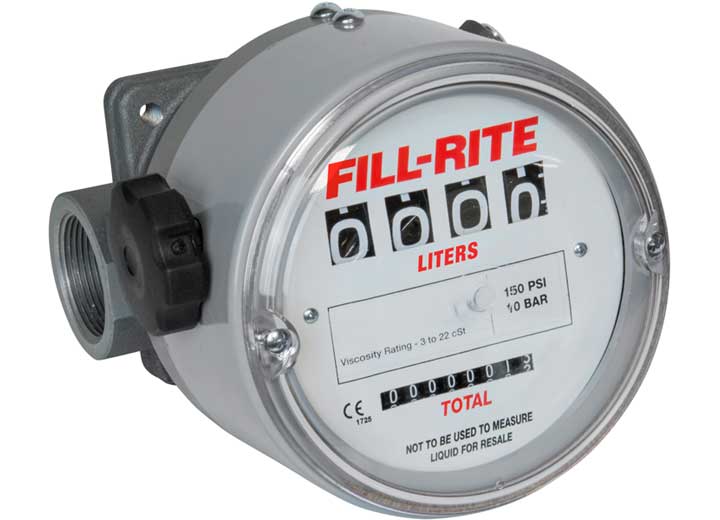 Fill-Rite TN860AN1CBB2LBC Liter Register, 6-60 GPM, 150 PSI, 1 1/2 in BSP, E85/E100/Als/Solvents image 1