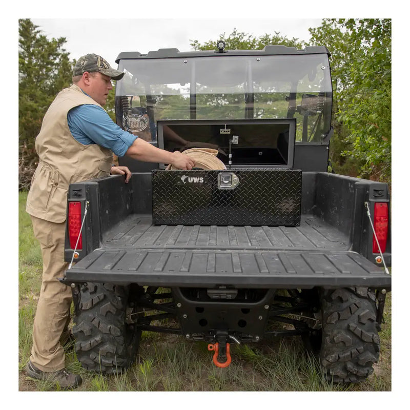 UWS 32" ATV Tool Box in use (view 4)