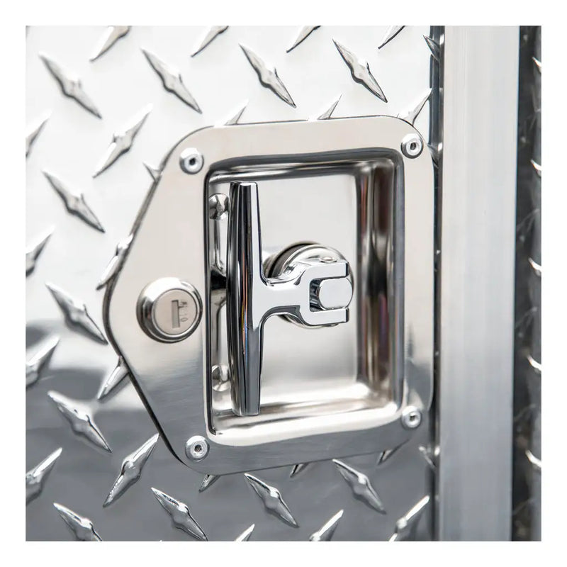 Detail of the welded aluminum construction