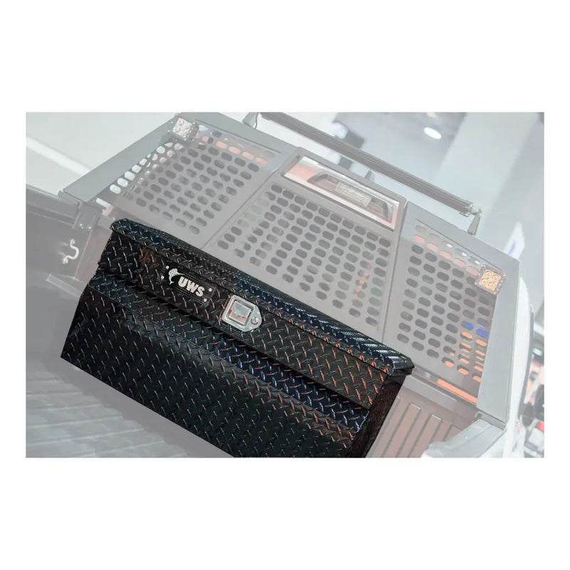 UWS 36" Utility Chest Box in Gloss Black, in-use photograph (view 2)
