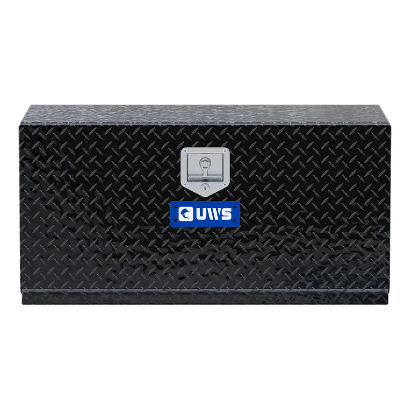 UWS 36" Underbody Tool Box in Gloss Black, straight-on front elevation