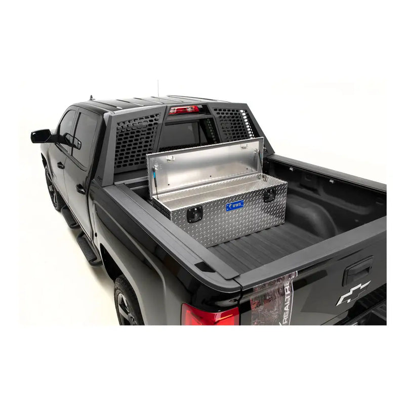 UWS 48" Secure Lock Under Tonneau Chest Box installed in a pickup bed
