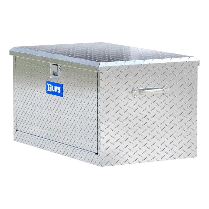 UWS 38" Utility Chest Box with Drawers rear three-quarter view showing the back panel and tub profile