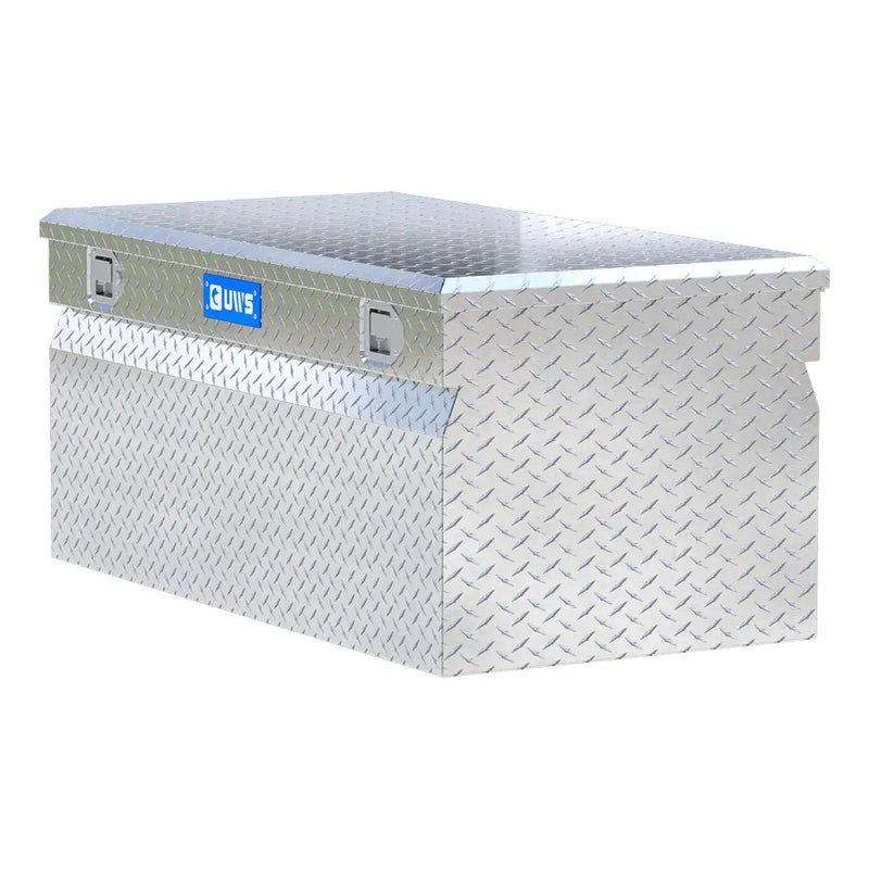 UWS 48" Utility Chest Box rear three-quarter view showing the back panel and tub profile