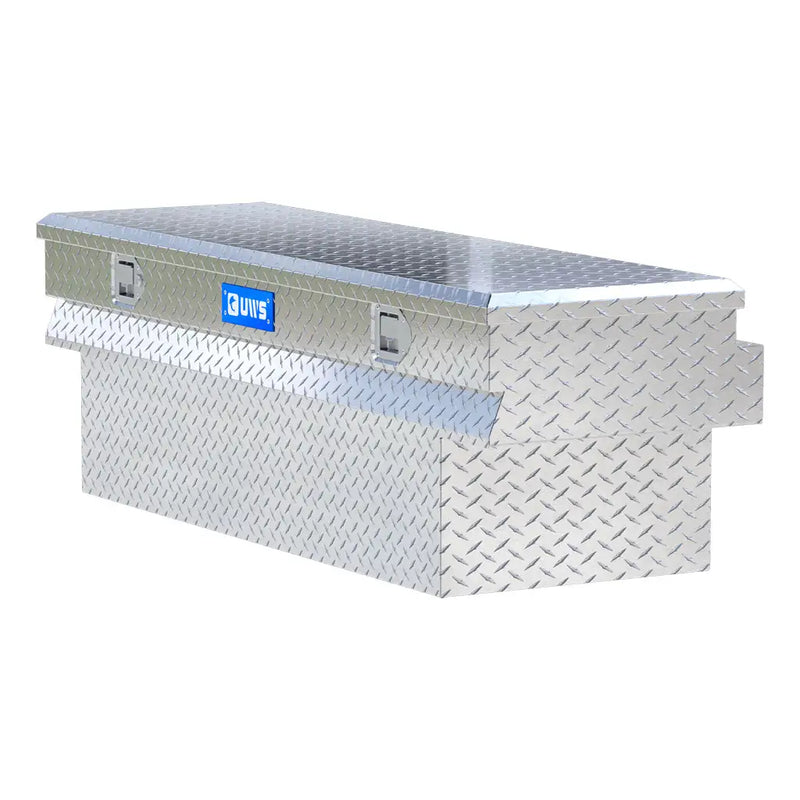 UWS 60" Notched Utility Chest Box rear three-quarter view showing the back panel and tub profile