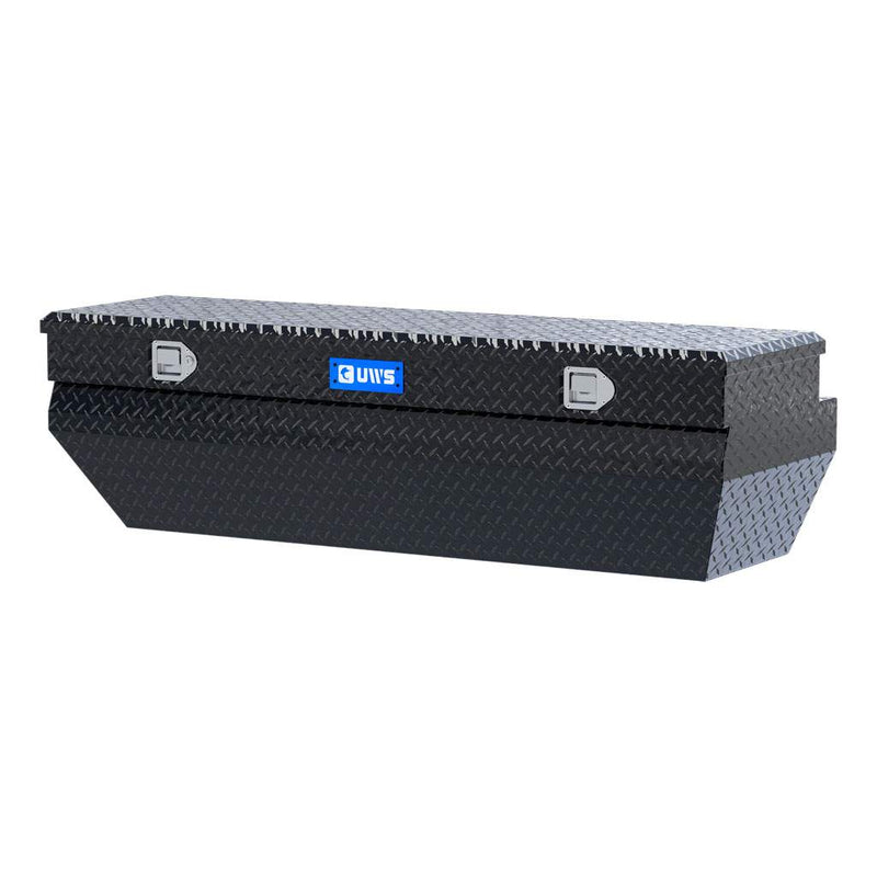 UWS 62" Wedged Angled Utility Chest Box front three-quarter view from the opposite side