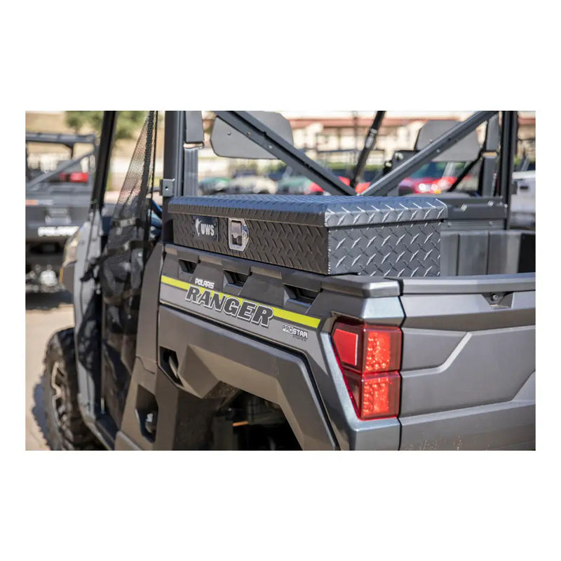 UWS 33" UTV Side Tool Box in use (view 2)