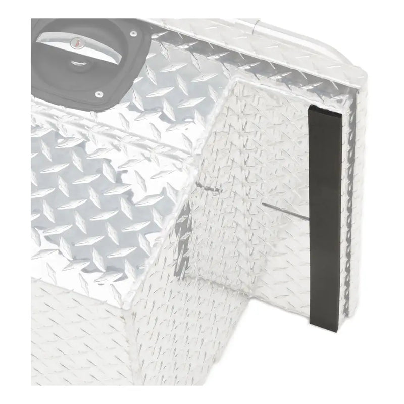 UWS Replacement Truck Tool Box Bed Rail Foam, studio angle, front elevation