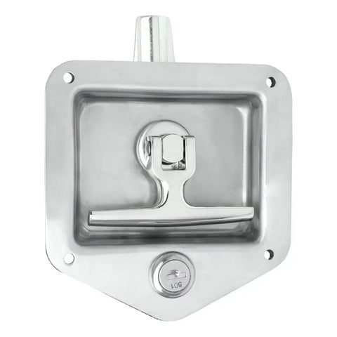 UWS Replacement Topside or Underbody Tool Box T-Handle Lock, hero, front three-quarter studio view on white