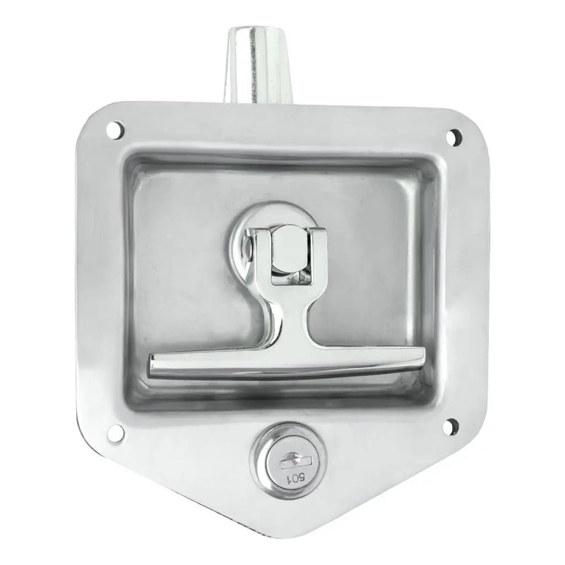 UWS Replacement Topside or Underbody Tool Box T-Handle Lock, hero, front three-quarter studio view on white