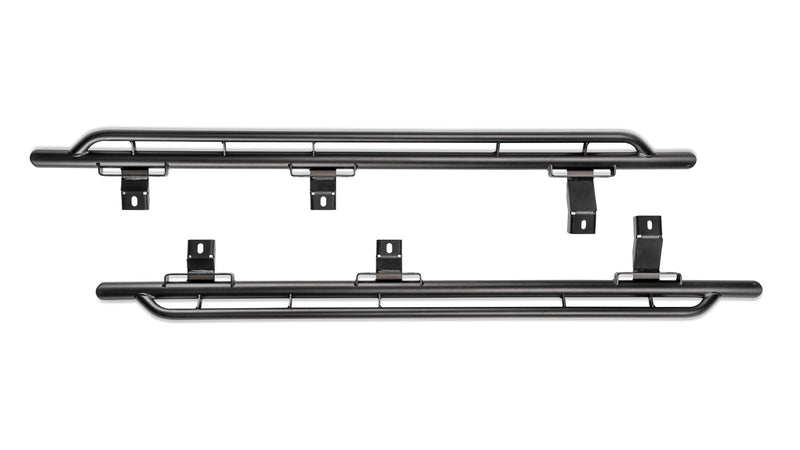 Warn Rock Sliders for 2021-2026 Ford Bronco 4-Door, pair with mounting brackets