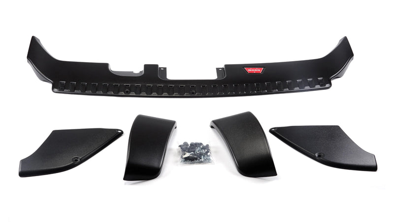 Warn Skirting Kit for 2011-2016 Ford F-250/F-350/F-450/F-550 Super Duty, parts laid out