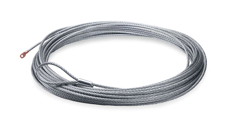 Warn 7/16" x 90 ft galvanized steel replacement winch rope