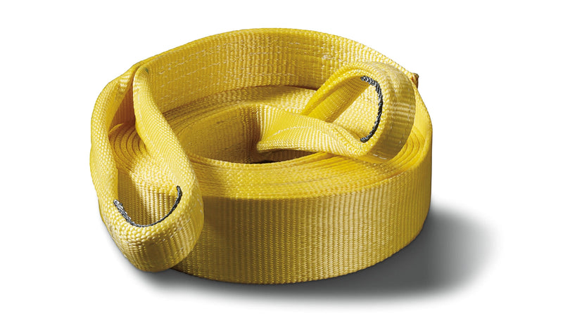 Warn standard 3" x 30 ft yellow recovery strap