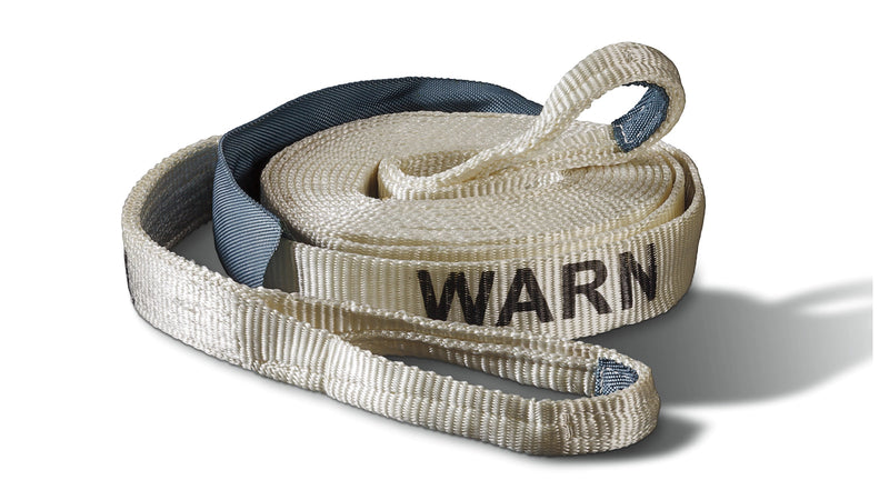 Warn premium 2" x 30 ft recovery strap