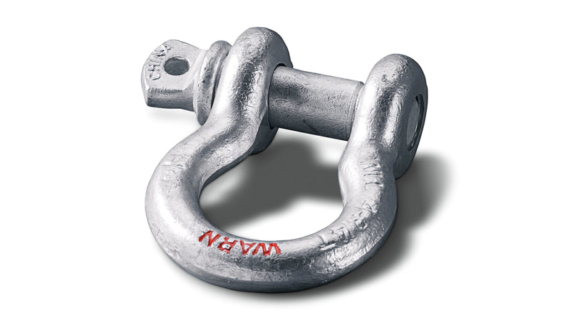 Warn 3/4" galvanized clevis D-shackle